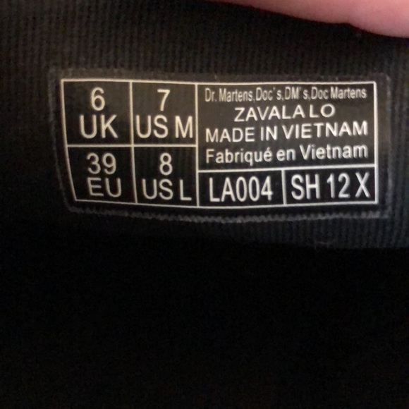 Dr. Martens Zavala Lo Oxfords NWOT - Picture 3 of 16
